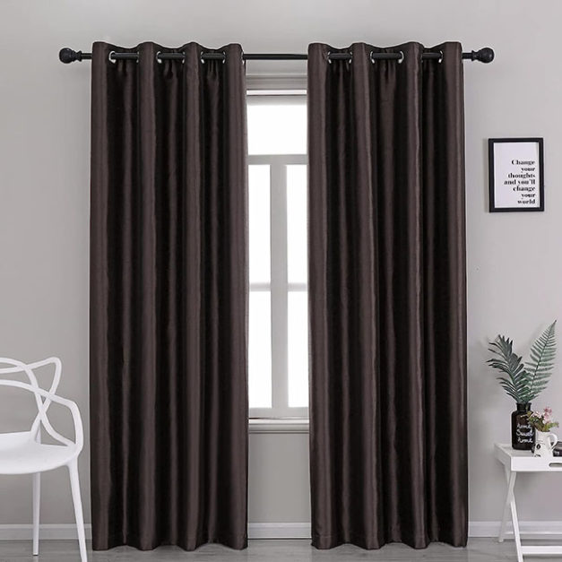 silk curtains