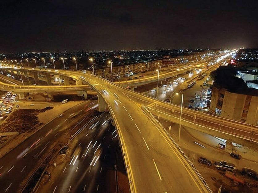 A Network of Roads that is connecting Punjab.