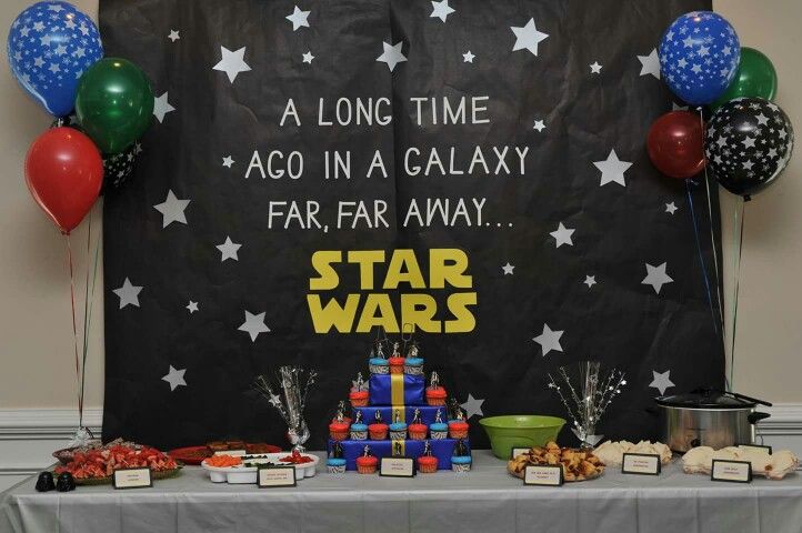 movie themed birthday decor for boys 