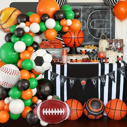 sports theme decor for boys 