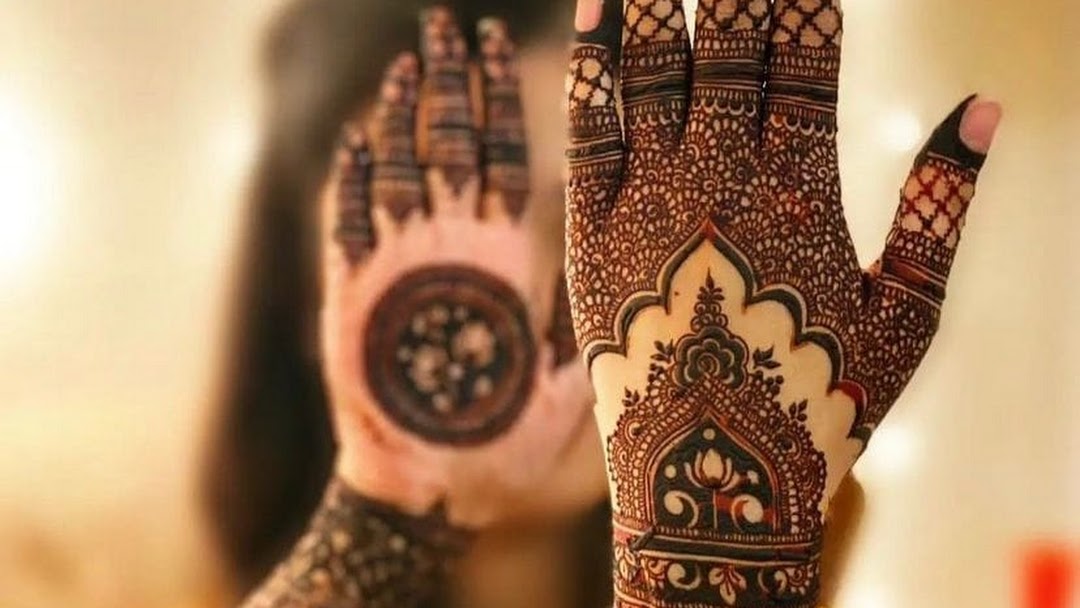 A mehndi art by Ali Mehndi Design in Lahore