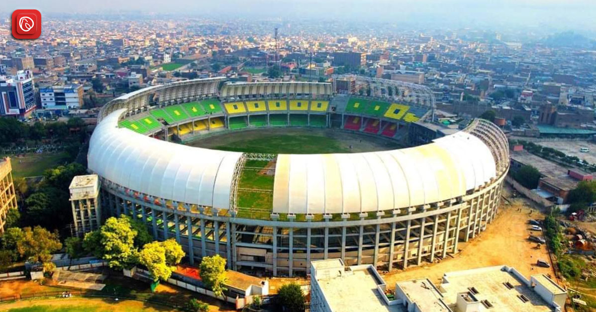 Overview of Arbab Niaz Stadium