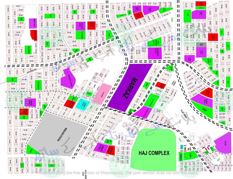 Master Plan of I 14 Islamabad