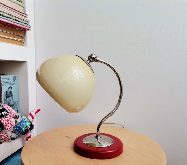 Mid Century Modern side table lamps