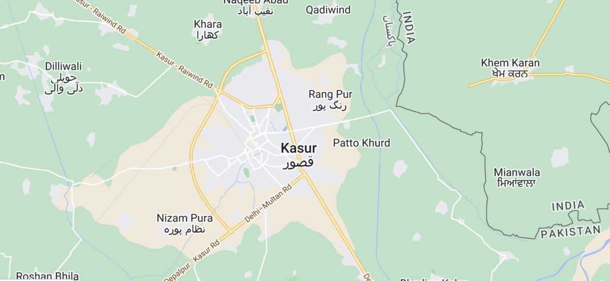 Kasur map