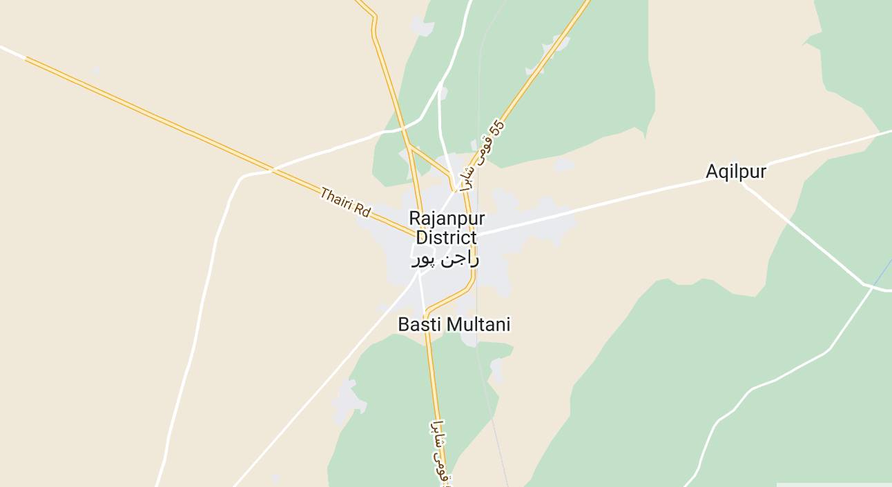 Rajanpur map