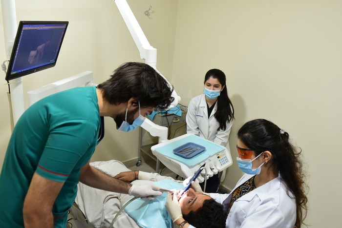 Dental surgery at Al-tamash hospital 