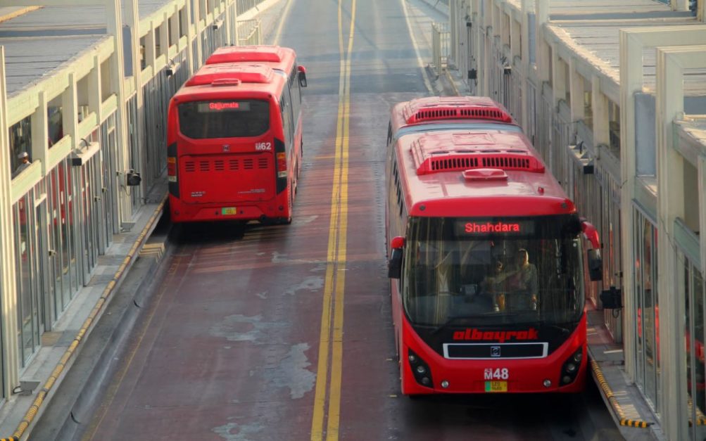 Lahore metro bus