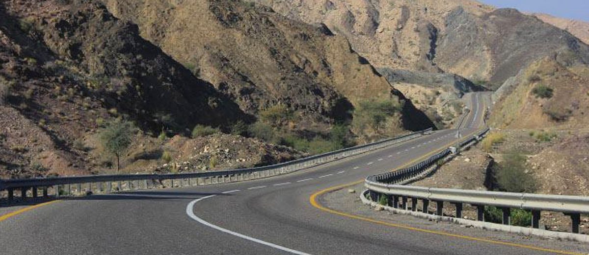 National Highway near Khuzdar 