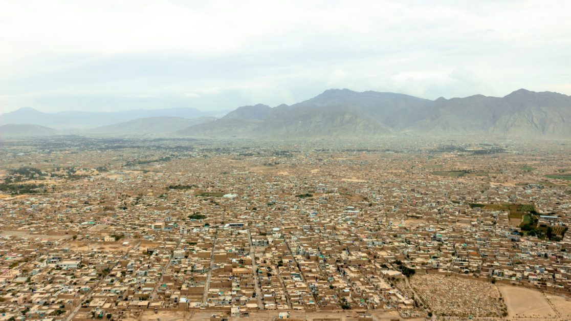 drone view of houses in quetta