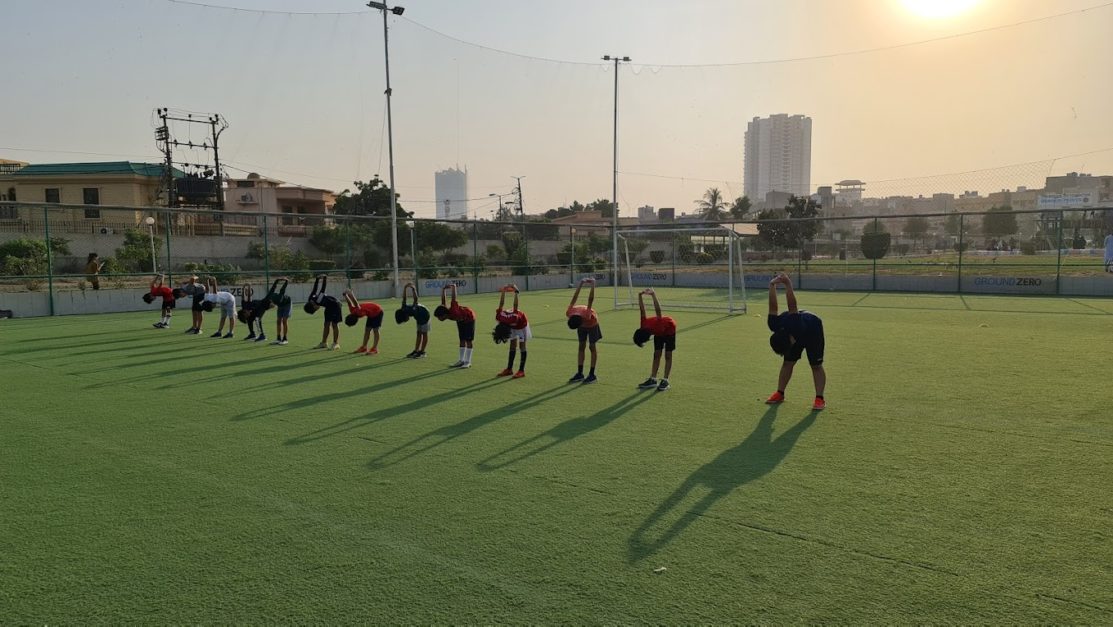 people exercising in Karachi parks 