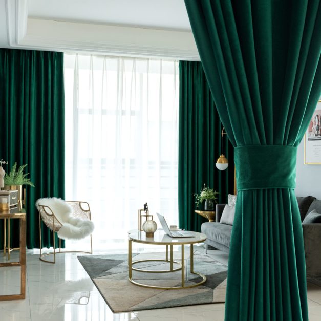 Velvet curtains and their designs trending in Pakistan 