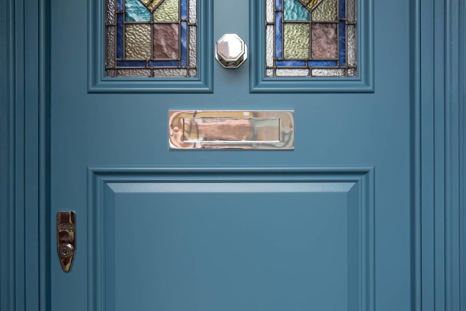 Blue door