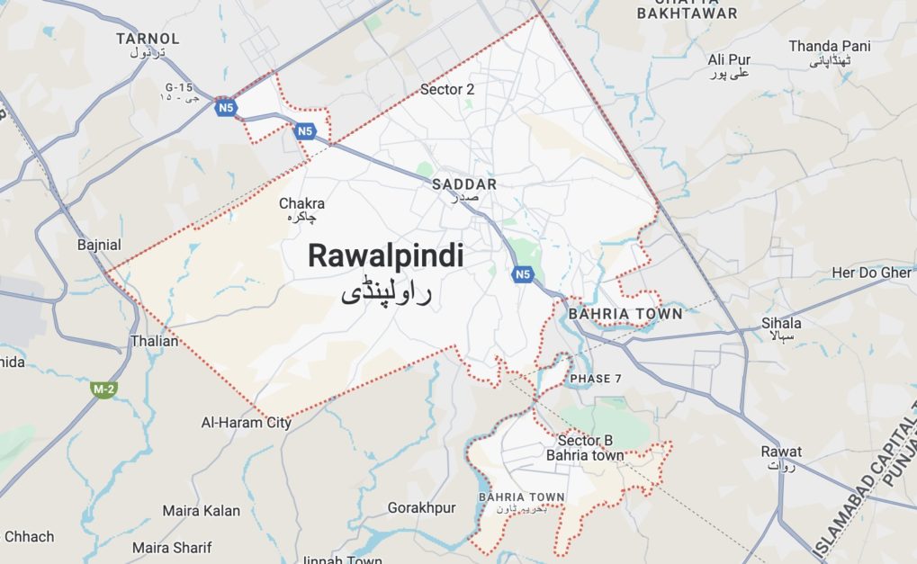 Rawalpindi map