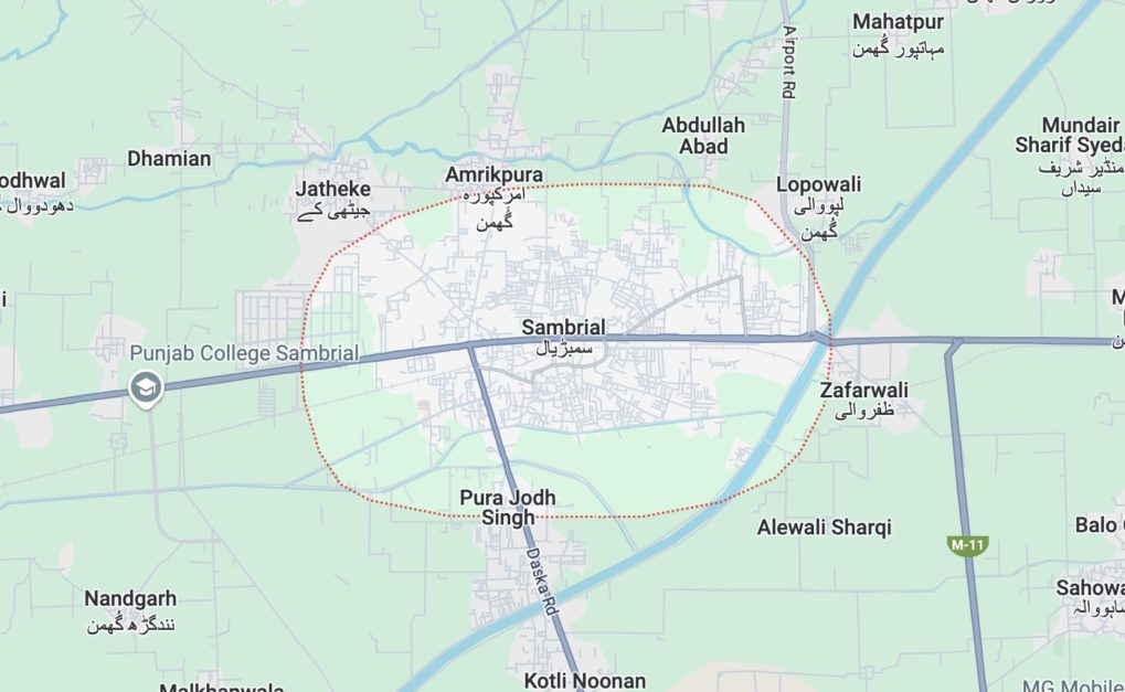 sambrial map