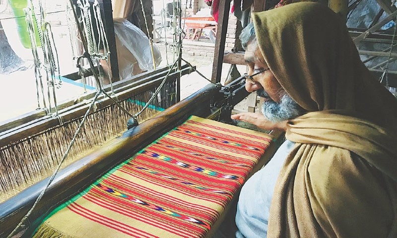 a craftsman working on. khaadi