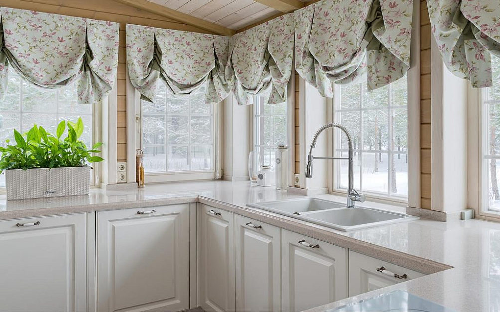 Kitchen curtain designs 