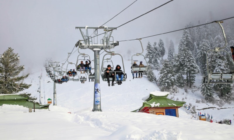 Malam Jabba Ski Resort Reopens 