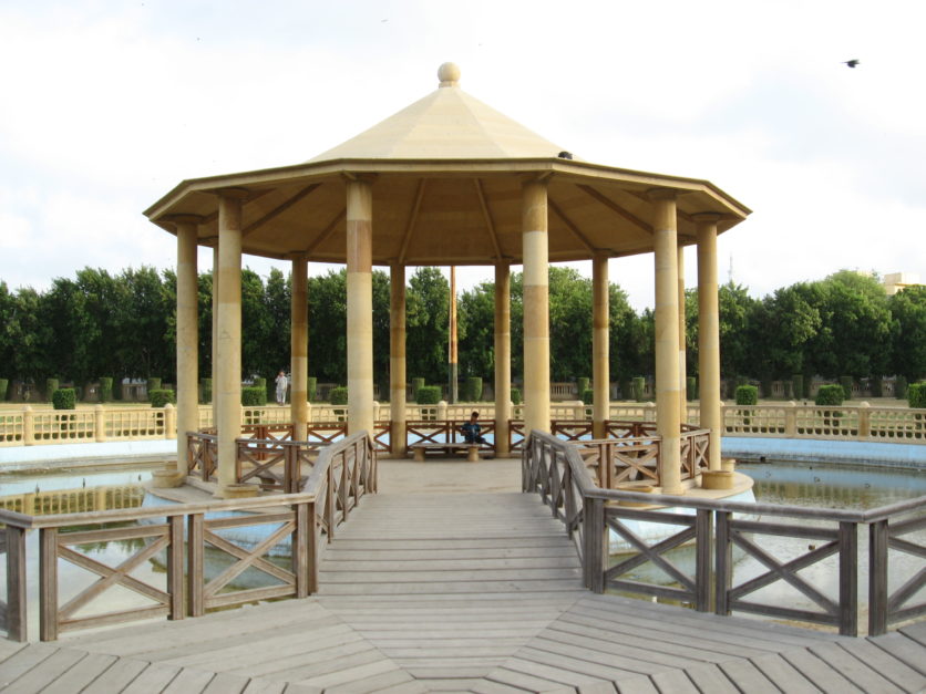 gazebo structure at park