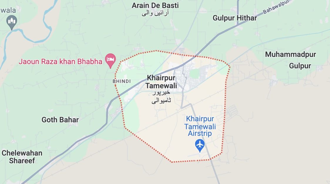 Khairpur tamewali map