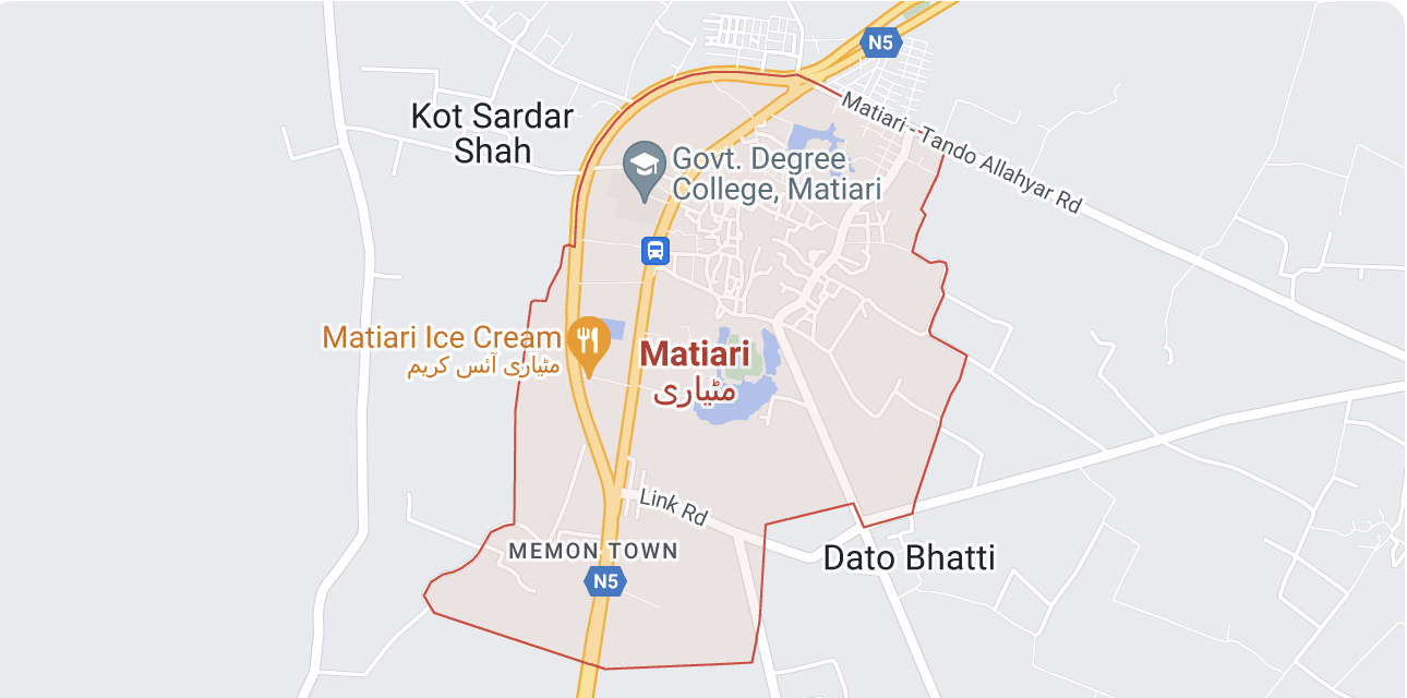 matiari map