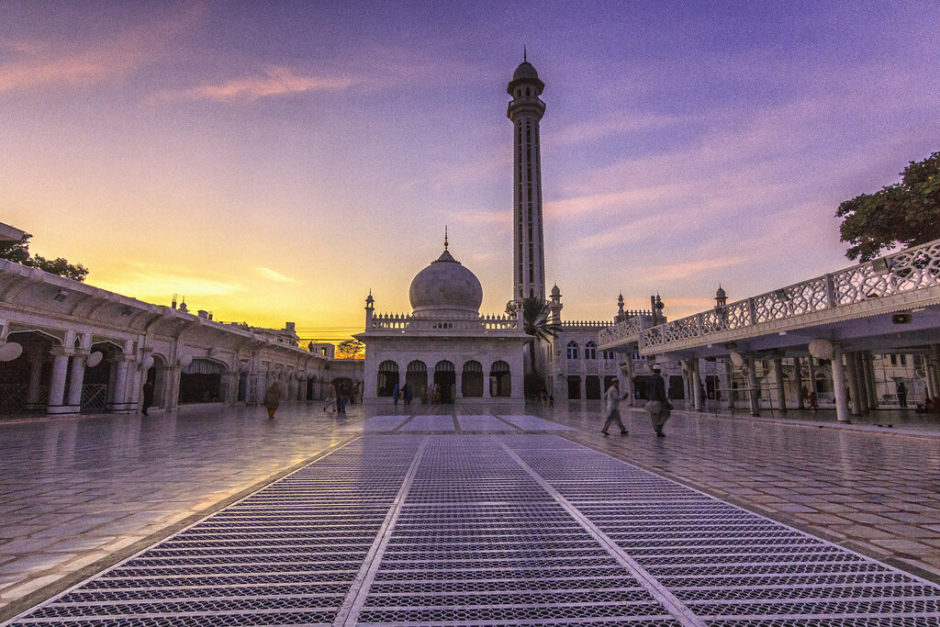 golra sharif darbar evening btime view