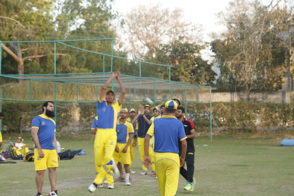 net practice at PakLions International Cricket Academy 