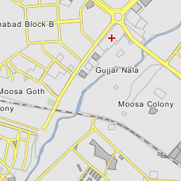 Moosa Colony was formulated in the 1950s