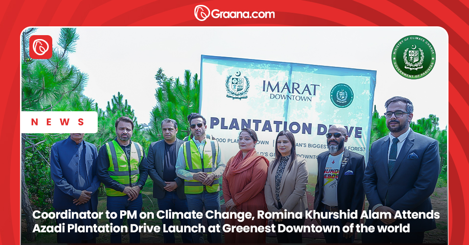 Azadi Plantation Drive at IMARAT Downtown sets new standards for green urban living, making it the greenest downtown in the world.