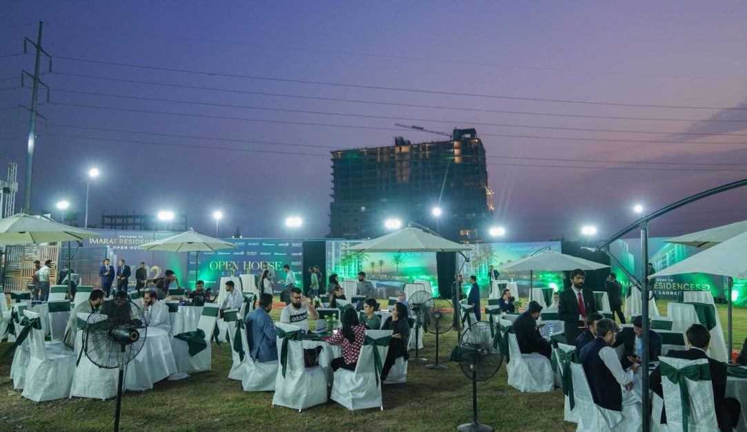  IMARAT Residences II launch draws crowds as IMARAT Group unveils new luxury living spaces in Islamabad, addressing the growing demand for modern residential solutions.