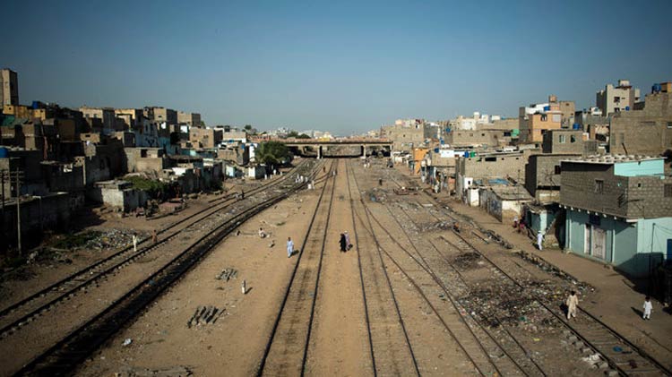 Railway colony