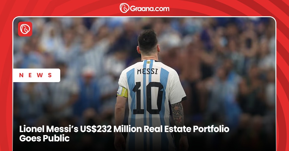 Lionel Messi Lists US$232 Million Asset Portfolio on Spanish Exchange