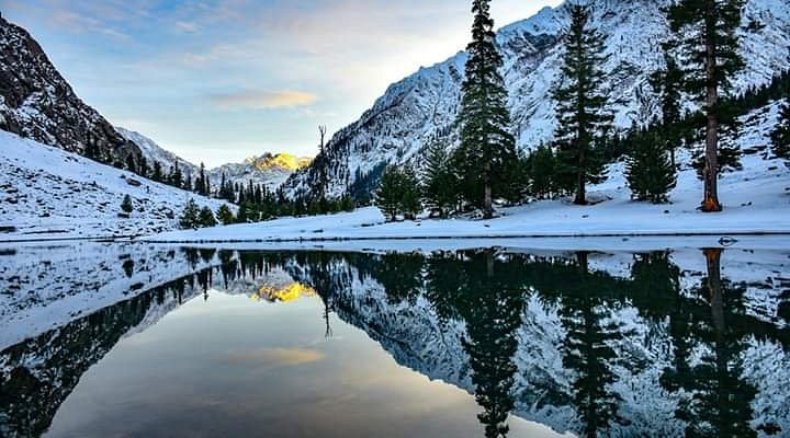 Mahodand Lake is a favorite spot for fishing, boating, camping, and photography.