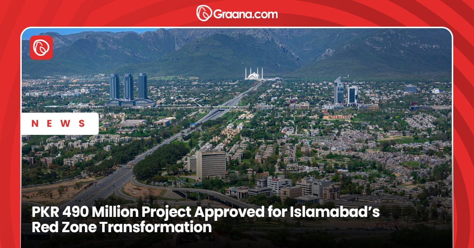 CDA invests Rs490 million to illuminate and beautify Islamabad’s Red Zone, including major landmarks like the President House and Parliament.