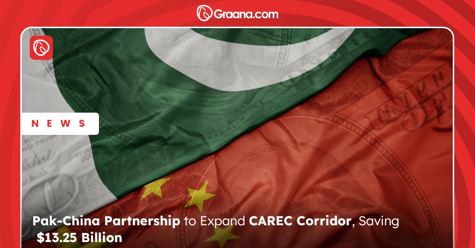 CAREC Corridor expansion by Pak-China JV saves $13.25B, paving the way for improved connectivity and growth.