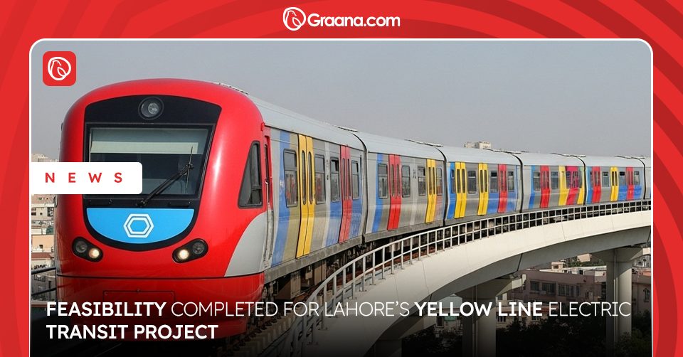Yellow Line Electric Transit Lahore