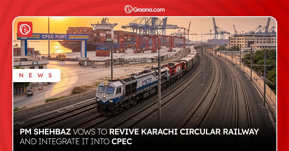 PM Shehbaz Vows to Revive Karachi Circular Railway and Integrate It into CPEC